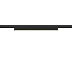 Projecteur sur rail IN-LINE 44 DALI 48V rigide, contrôlable par DALI IP20, noir gradable