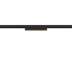 Projecteur sur rail IN-LINE 22 TRACK 48V DARKLIGHT REFLECTOR contrôlable par DALI IP20, noir gradable