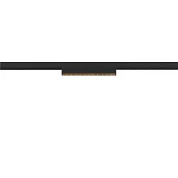 Projecteur sur rail IN-LINE 22 TRACK 48V DARKLIGHT REFLECTOR contrôlable par DALI IP20, noir gradable