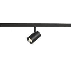 track spot NUMINOS® XS 48V DALI 2 20° swivelling, DALI controllable IP20, black matt dimmable
