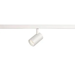 track spot NUMINOS® XS 48V DALI 2 40° swivelling, for VDU workstation, DALI controllable IP20, white matt dimmable