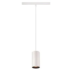 Luminaire à suspension NUMINOS® S TRACK 48V contrôlable par DALI IP20, noir, blanche gradable