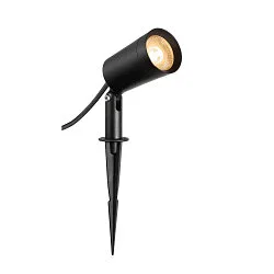 Lampe à piquet de terre SYNA PLANT rond, inclinable IP65, noir 