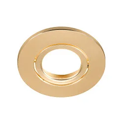 Capot UNIVERSAL DOWNLIGHT IP65 rond, pivotant, or mat