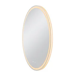 Miroir avec éclairage TRUKKO 80 IP44, transparent gradable
