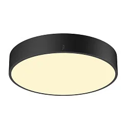 wall and ceiling luminaire MEDO® PRO 40 round IP50, black dimmable