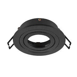 Anneau de montage au plafond NEW TRIA® 75 rond, noir