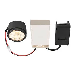 Module LED NEW TRIA® UNIVERSAL 8,6W 540 / 600 / 600lm 2500/3000/4000K 60° gradable, noir