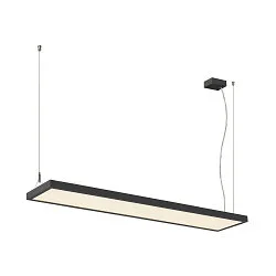 Luminaire à suspension WORKLIGHT PRO haut bas, contrôlable par DALI, UGR < 19 IP20, noir gradable