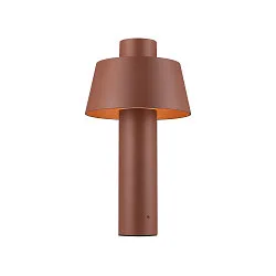 outdoor floor lamp PHOTONI 45 impact resistant, conical E27 IP65