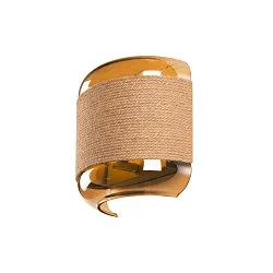 Luminaire mural PANTILO ROPE G9 IP20, or gradable