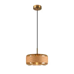 Luminaire à suspension PANTILO ROPE 27 E27 IP20, or gradable
