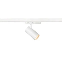 Projecteur triphasé TRACKSPOT V / 10-20W CCT Switch, commutable, multipower, focalisable IP20, blanche 