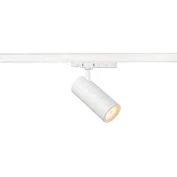 Projecteur triphasé TRACKSPOT V / 25-35W CCT Switch, commutable, multipower, focalisable IP20, blanche 
