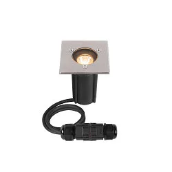 Projecteur encastré DASAR® S angulaire, pivotant, passable, commutable IP67, acier inoxydable 