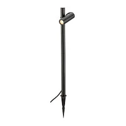 Lampe à piquet de terre HELIA SLIM POLE SINGLE IP65, noir