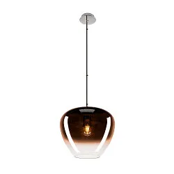 Luminaire à suspension PANTILO CONVEX 40 E27 IP20, chrome