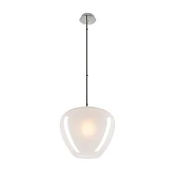 Luminaire à suspension PANTILO CONVEX 40 E27 IP20, chrome