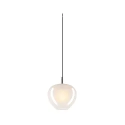 Luminaire à suspension PANTILO CONVEX 29 E27 IP20, chrome