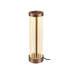 Lampe de table QUIMERA - PHASE cylindrique, CCT Switch, commutable IP20, cuivre 