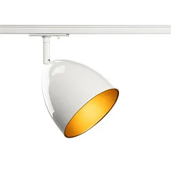 1-Projecteur monophasé PARA CONE 14 pivotant, rotatif GU10 IP20, blanche, laqué gradable