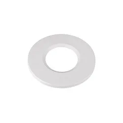 Capot UNIVERSAL DOWNLIGHT IP65 rond, rigide, fermé, étanche à l'air, blanche