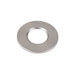 Capot UNIVERSAL DOWNLIGHT IP65 rond, rigide, fermé, étanche à l'air, chrome