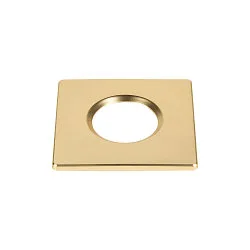 Capot UNIVERSAL DOWNLIGHT IP65 angulaire, rigide, fermé, étanche à l'air, or mat