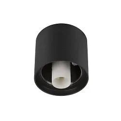 Luminaire de plafond VARYT sans abat-jour E14 IP44, noir gradable