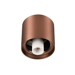 Luminaire de plafond VARYT sans abat-jour E14 IP44, cuivre gradable