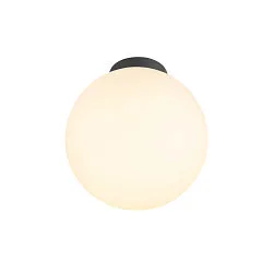 Luminaire de plafond SUN 30 rond E27 IP20, noir gradable