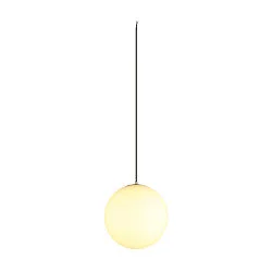 Luminaire à suspension SUN 30 avec câble ouvert, en forme de boule E27 IP20