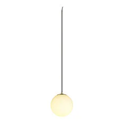 Luminaire à suspension SUN 20 avec câble ouvert, en forme de boule E27 IP20, gradable