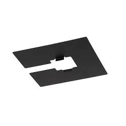 Couverture monophasé CEILING SIGHT COVER mécanique, noir