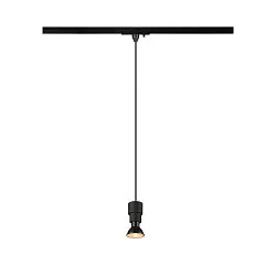 1- Luminaire à suspension monophasé PURI 2.0 BASIC GU10 IP20, noir gradable
