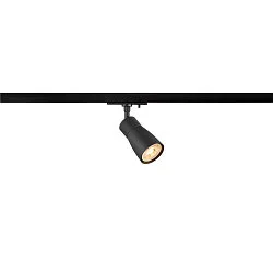 1-Projecteur monophasé PURI 2.0 - DOME semi-circulaire, réglable GU10 IP20, noir gradable