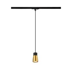 1- Luminaire à suspension monophasé PURI 2.0 - DOME semi-circulaire GU10 IP20, noir gradable