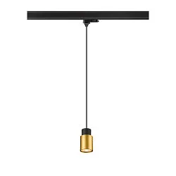 Luminaire suspendu triphasé PURI 2.0 - TUBE cylindrique GU10 IP20, noir gradable