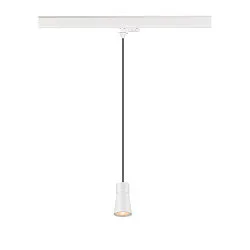 Luminaire suspendu triphasé PURI 2.0 - CONE conique GU10 IP20, blanche gradable