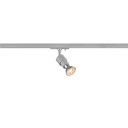 1-Projecteur monophasé PURI 2.0 BASIC pivotant, rotatif GU10 IP20, gris gradable