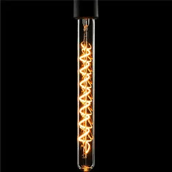 Lampe LED SOFT TUBE T300 - PHASE clair E27 8W 400lm 1900K 330° CRI 90-100 gradable
