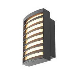 Luminaire mural d’extérieur RASTERLYS WL angulaire, avec diffuseur, résistant à l'air marin, arqué IP65