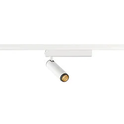 1-Projecteur monophasé GRIP! S PHASE pivotant, pour VDU IP20, blanche gradable