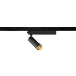 1-Projecteur monophasé GRIP! S PHASE pivotant, pour VDU IP20, noir gradable