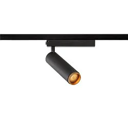 1-Projecteur monophasé GRIP! M PHASE pivotant, pour VDU IP20, noir gradable