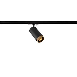 1-phase spot GRIP! L GU10 swivelling, rotatable GU10 IP20, black dimmable