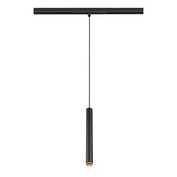Luminaire à suspension GRIP! S 48V DALI pour VDU, contrôlable par DALI IP20, noir gradable