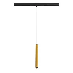 Luminaire à suspension GRIP! S 48V DALI DTW pour VDU, contrôlable par DALI, Dim-To-Warm IP20, or mat gradable