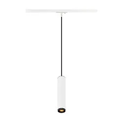 1- Luminaire à suspension monophasé GRIP! L GU10 GU10 IP20, blanche gradable