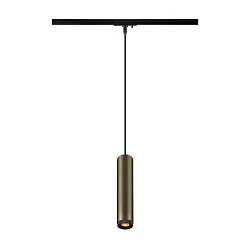 1- Luminaire à suspension monophasé GRIP! L GU10 GU10 IP20, bronze gradable
